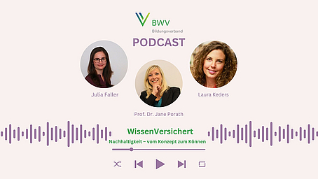 WissenVersichert – Der Podcast für Bildung in der Versicherungsbranche Folge 6: „Nachhaltigkeit – vom Konzept zum Können“ WissenVersichert – Der Podcast für Bildung in der Versicherungsbranche Folge 6: „Nachhaltigkeit – vom Konzept zum Können“